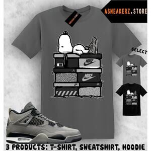 Shirt Match Aj 4 Cave Stone Matching Tee S Dog T-Shirt